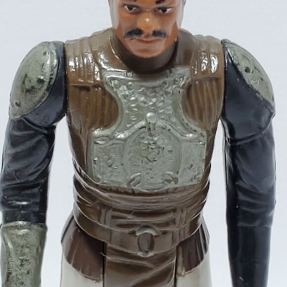 Vintage Star Wars Lando Calrissian Skiff Guard Action Figure 1980's Collectible - Picture 14 of 16